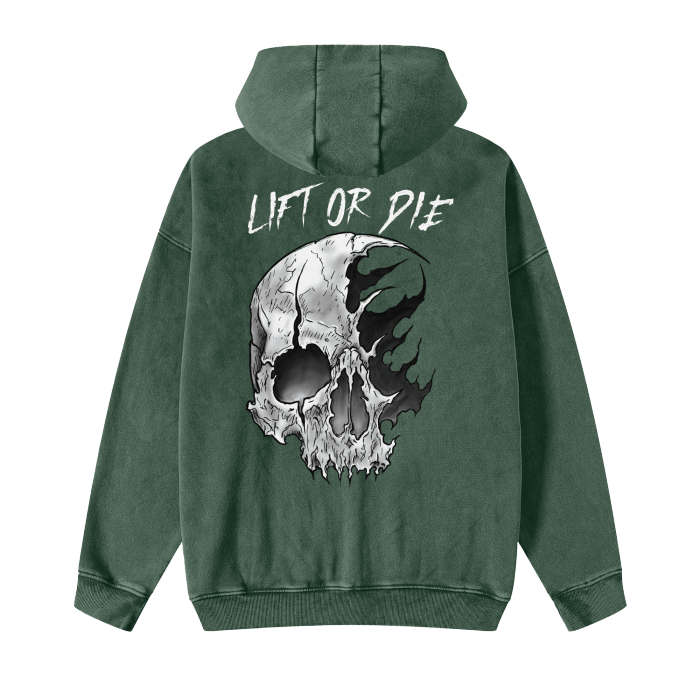 LIFT OR DIE - Zip Hoodie