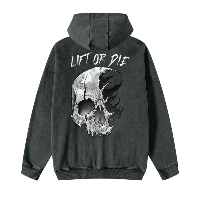 LIFT OR DIE - Zip Hoodie