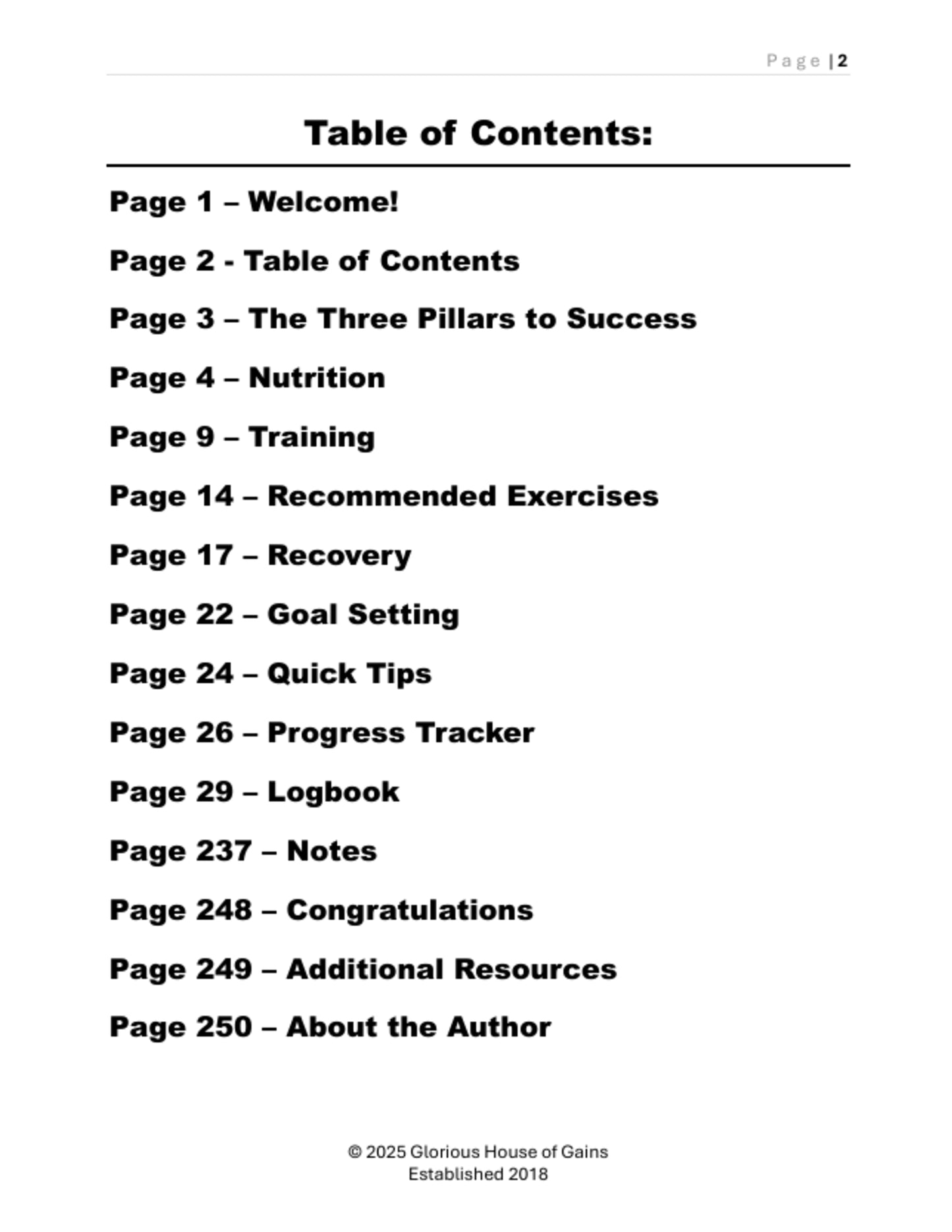 Futrell's FULL Workout Program & Secret Handbook
